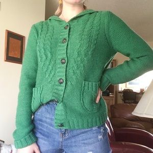 dELiA*s Green Knit Sweater